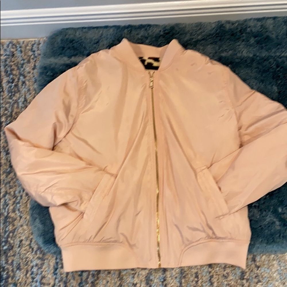 Ci Sono Pink Zip Up Jacket Size Medium - Picture 14 of 14